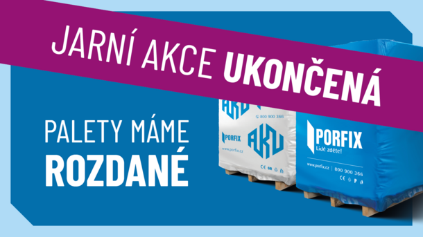 PORFIX rozdává palety