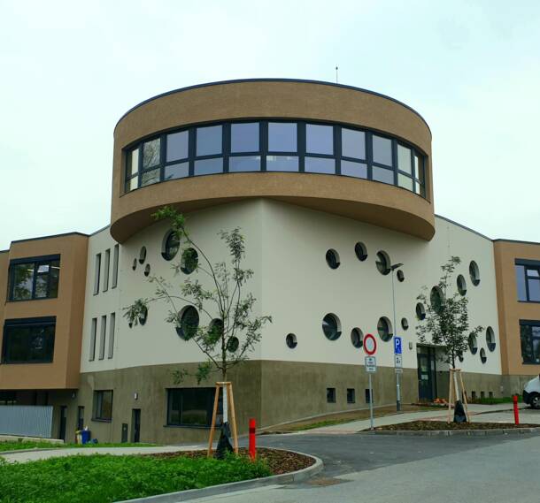 Budova Waldorfské základní a mateřské školy Olomouc